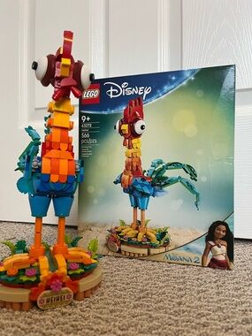LEGO Disney Heihei 43272 Moana 2 Set w/ Box & Instructions – Complete